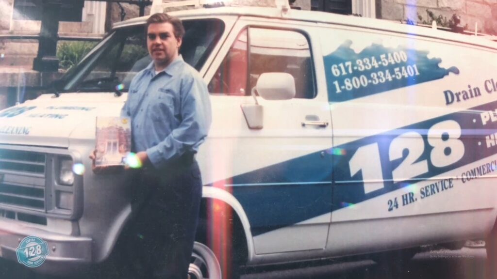 The original 128 plumbing employee